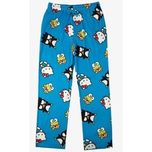NWT Sanrio‎ Hello Kitty & Friends Pajama Pants Bottoms w/pockets 33" inseam